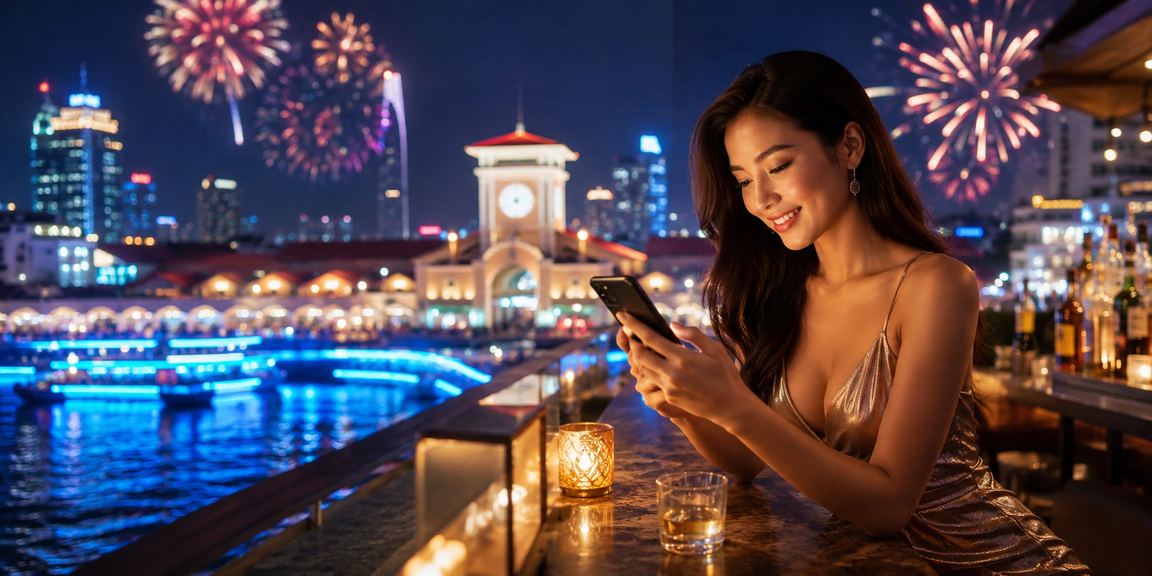 Người dùng tại TP.HCM đọc đánh giá về nền tảng cá cược trong lễ hội cashback